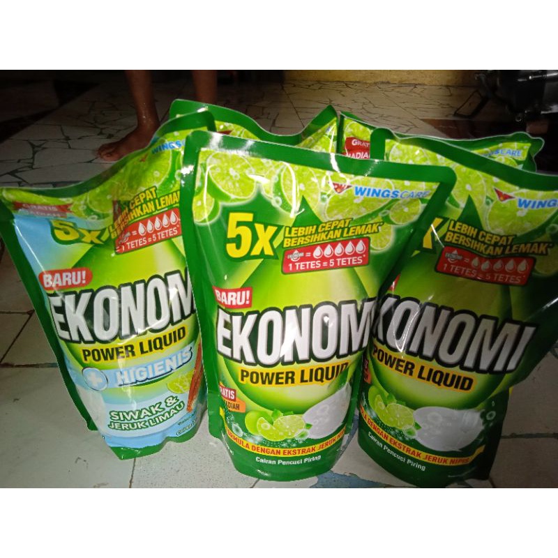 ekonomi cairan pencuci piring
