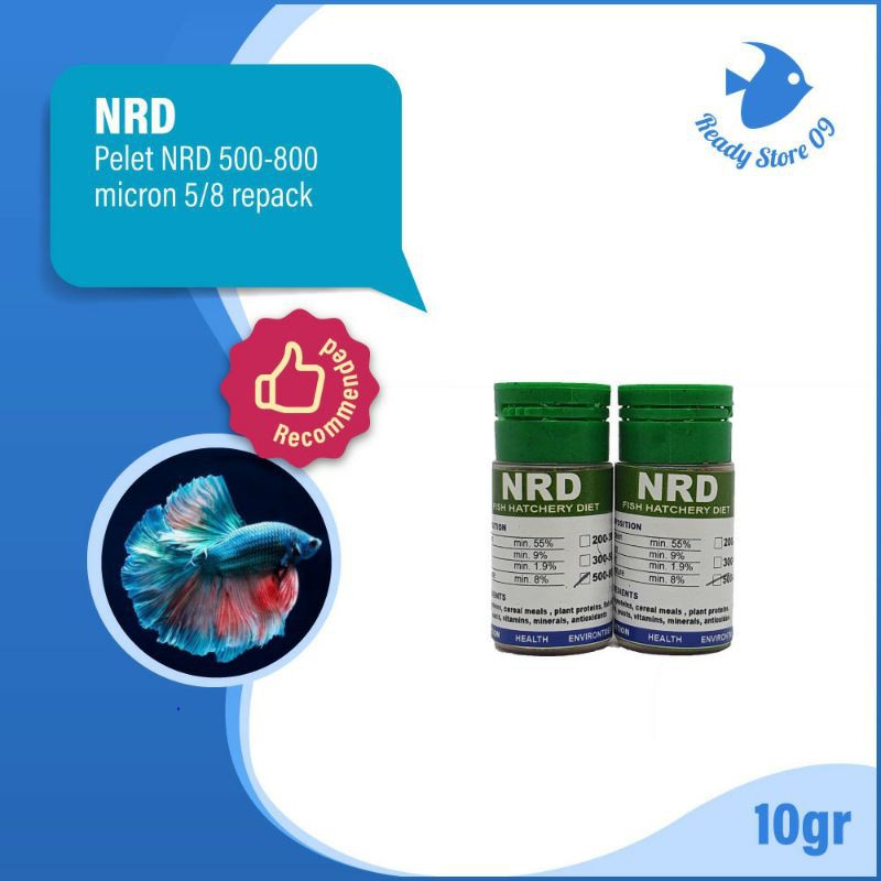 Pelet NRD 5/8 10gram netto ORIGINAL!!