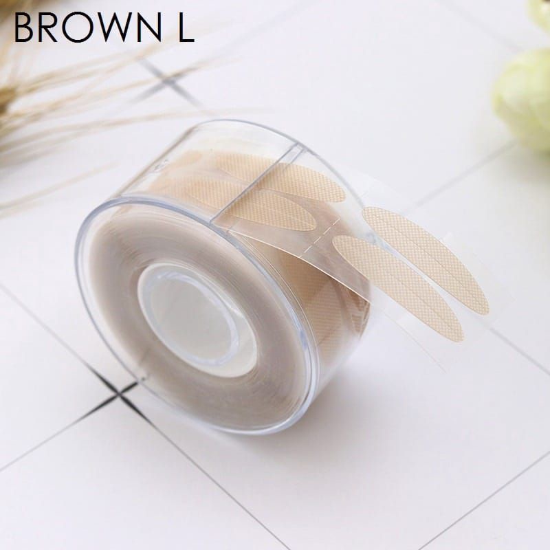 Medan Termurah (isi 600pcs) Long stay &amp; Natural skot mata roll eyelid tape jaring 600 pcs