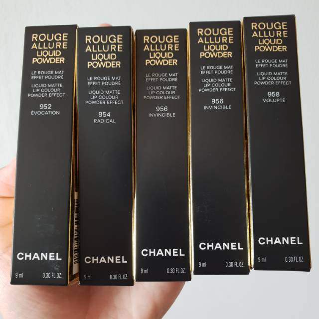 CHANEL ROUGE ALLURE LIQUID POWDER LIP COLOUR