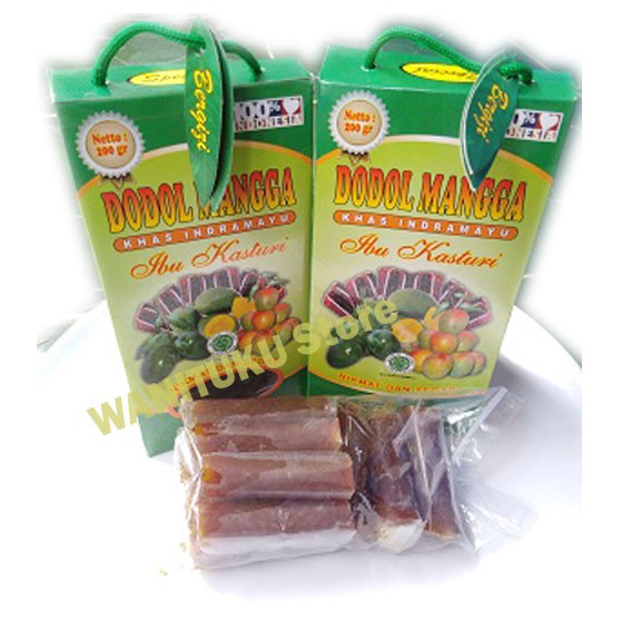 

Paketdouble,DodolManggaGincu,Khas-indramayu-kemasan-box-200gr,manislegit