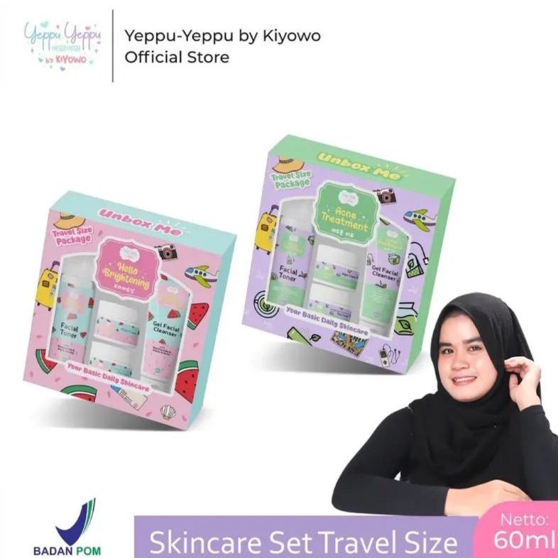(READY)PAKET SKINCARE YEPPU YEPPU BY KIYOWO