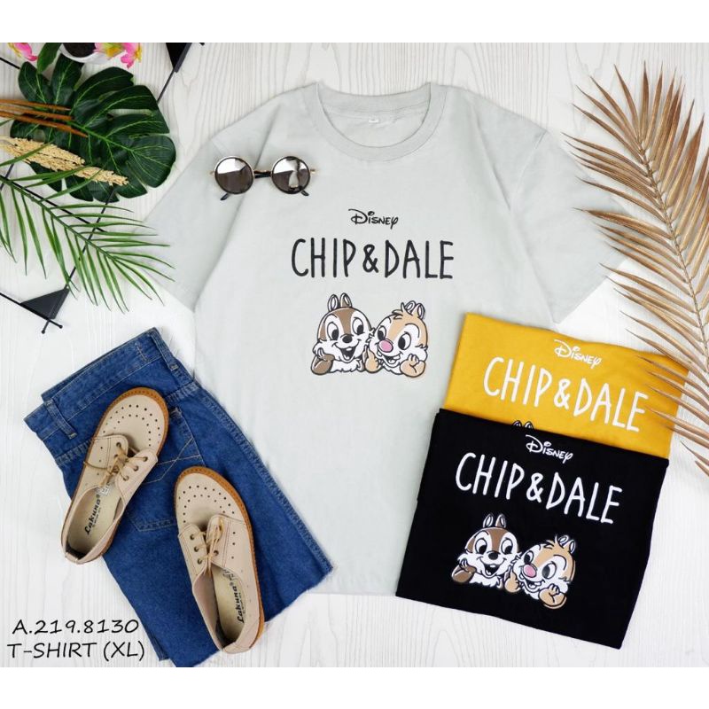 KAOS CEWEK CHIP & DALE - ATASAN CEWEK