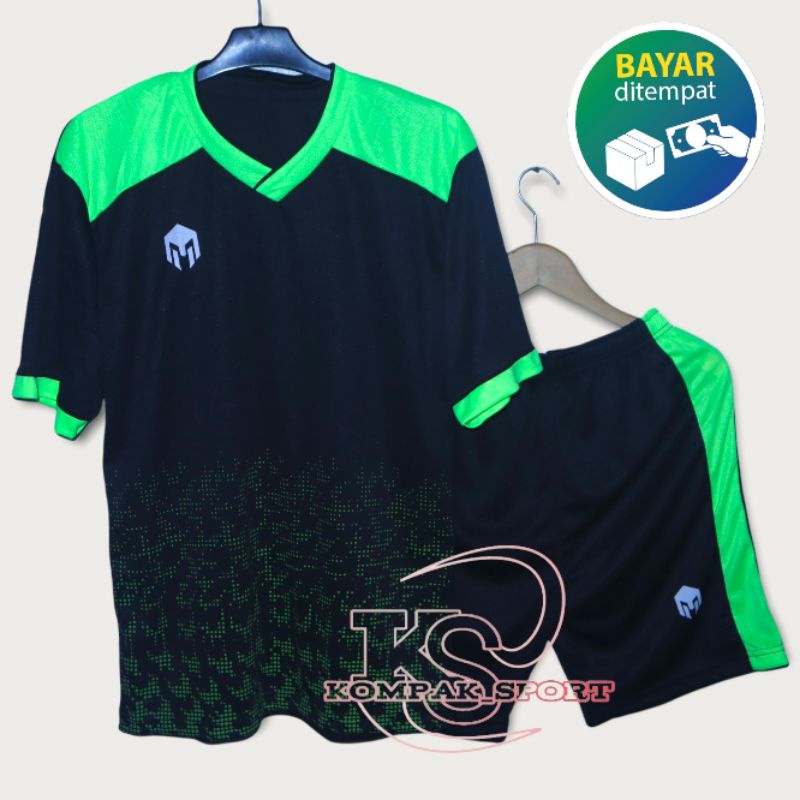 Setelan jersey olahraga remaja dewasa cewek cowok baju futsal voly tenis badminton sepak bola volley pakaian model mills