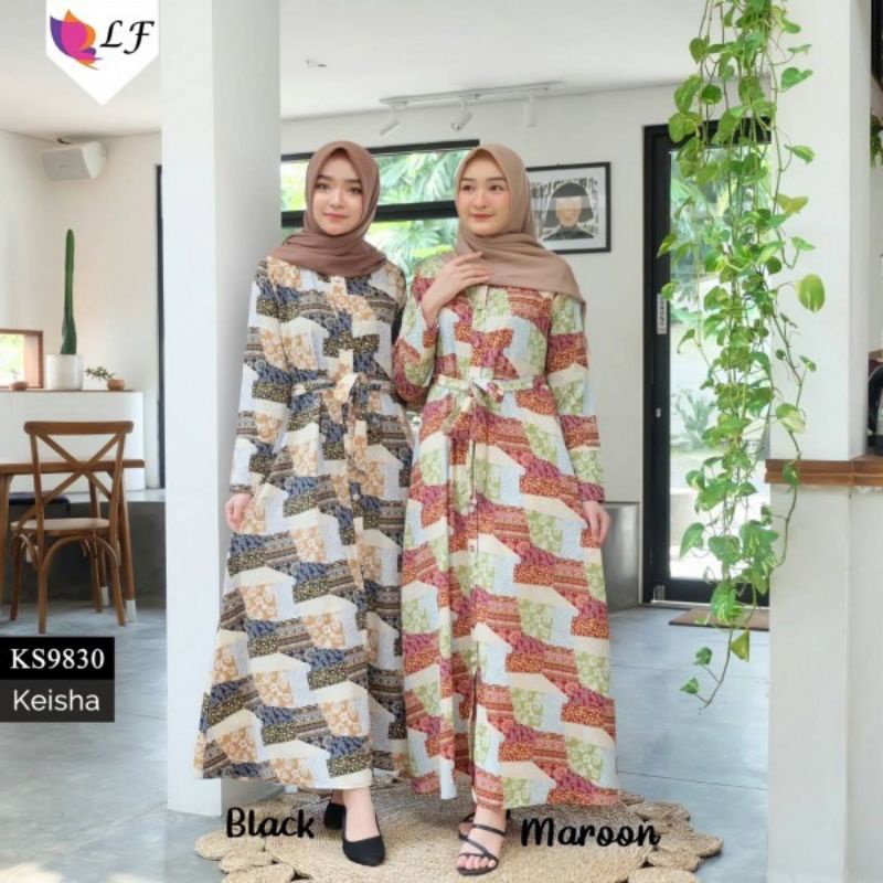 Gamis Muslimah Terbaik dan Terupdate ( Keisha Dress)