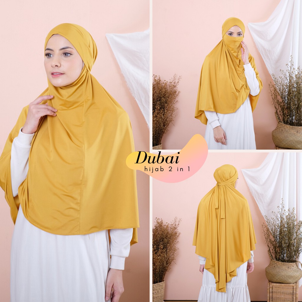 FRENCH KHIMAR/JILBAB CADAR/KHIMAR SYARI JUMBO/KERUDUNG BERGO JERSEY CADAR NIQAB  DUBAI