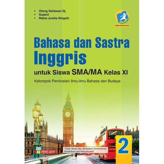 Buku Bahasa Dan Sastra Inggris Smama Kelas Xi Peminatan Kurikulum 2013 Revisi