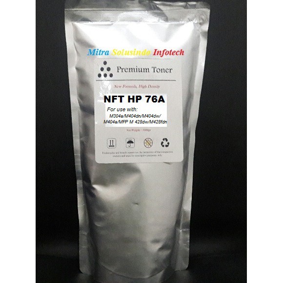 1kg Bubuk Serbuk Toner HP 76A CF276A  M304a M404dn M428dw