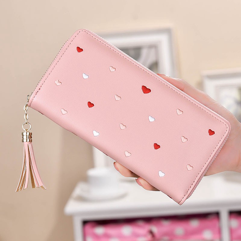 *ALIBABA1688*COD Dompet Wanita D49 Dompet Panjang Wanita dompet murah real pict