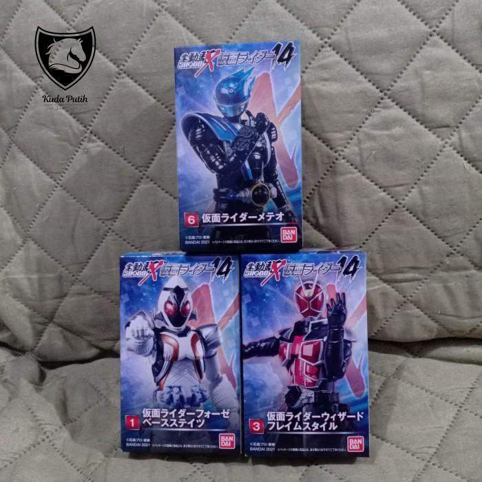 Shodo Kamen Rider Fourze Wizard Meteor X 14 Murah Not Shf So Do Sodo