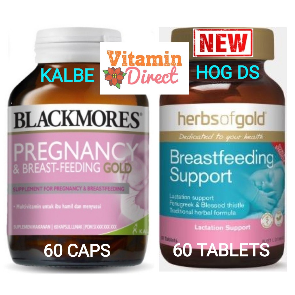 PA   KET NO 1 ASI Booster Blackmores Breastfeeding Gold 60