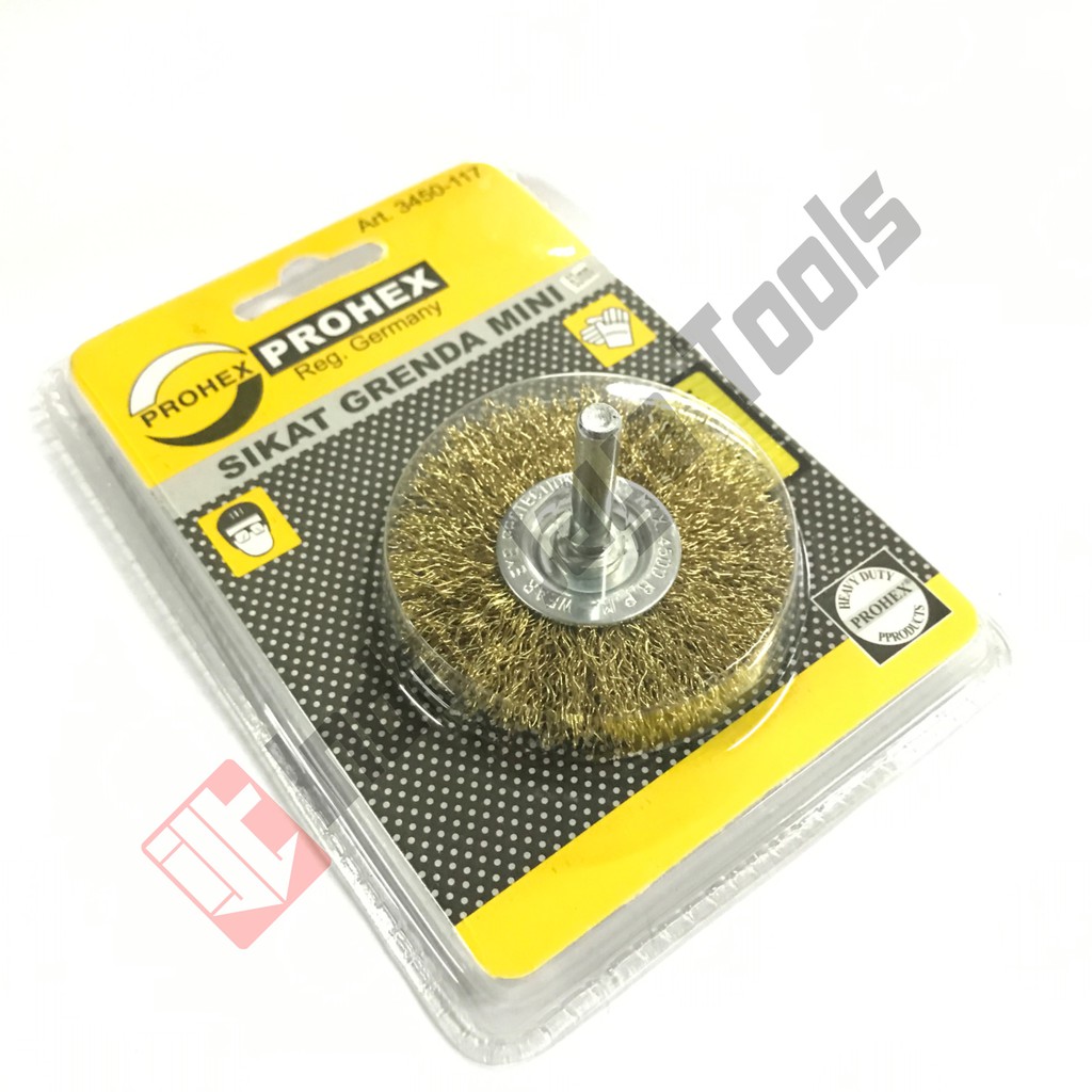 PROHEX 3450-117 Mata Bor Sikat Kawat 63 mm HASSTON Mini