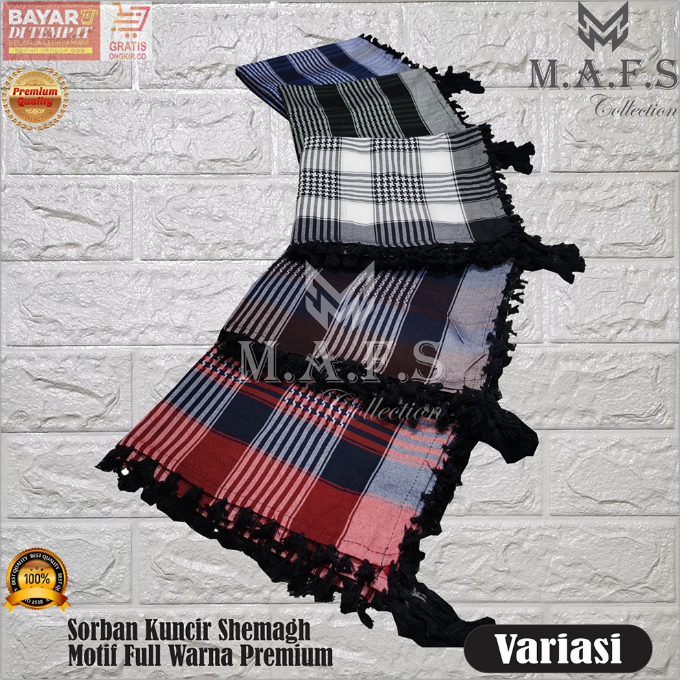 SORBAN KUNCIR SORBAN HAJI SORBAN FULL WARNA MURAH BERKUALITAS
