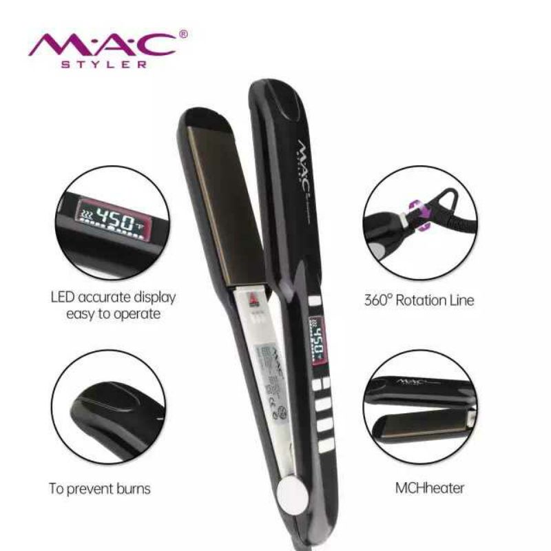 Catokan Rambut Mac Styler Smoothing Salon Bagus