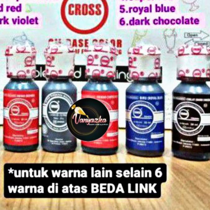 

Jangan Ragu Order Pewarna Makanan/Food Coloring Cair Halal Premium Cross 20ml 04J,,,