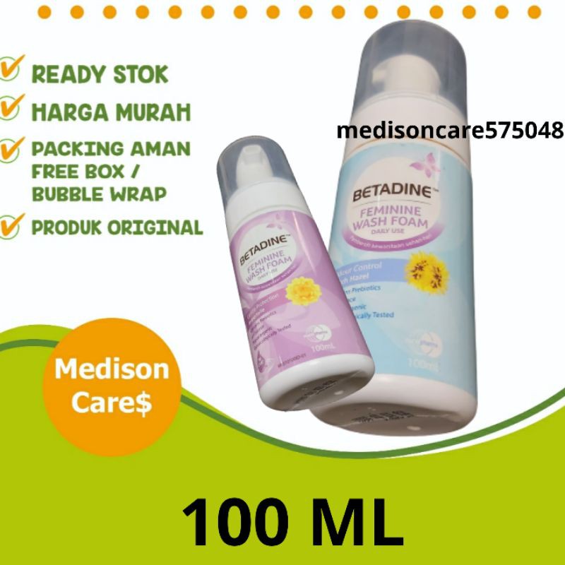 betadine femine wash foam