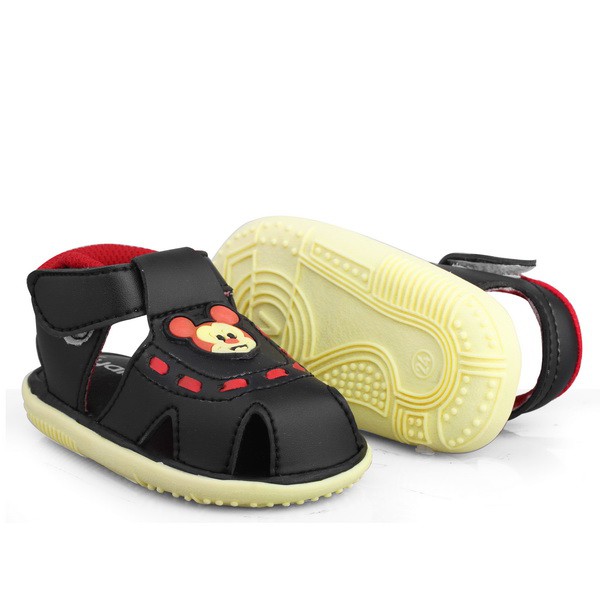 sandal anak laki laki hitam mickey C12 HITAM