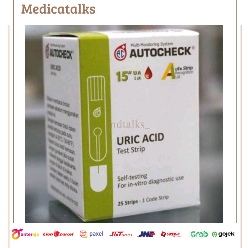 Strip Auto Check Uric Acid / Refill Auto Check Asam Urat