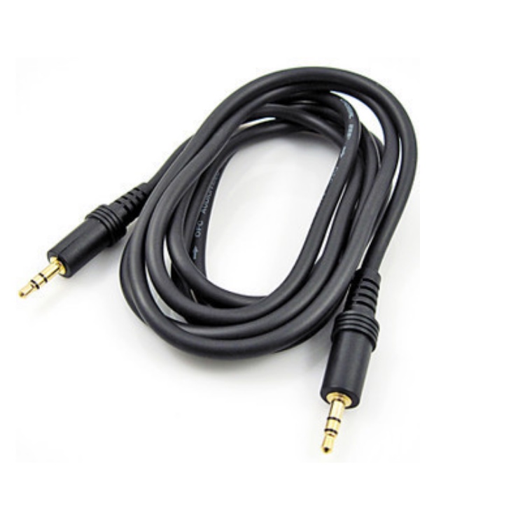 Kabel Aux Audio 3.5mm Male to Male Gold Plated