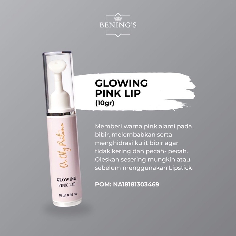 Glowing Pink Lip / Benings Skincare / Benings Clinic