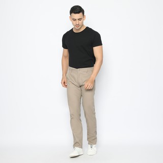 Jual FICHINO Chino Pants Kamo Khaki 02 Slim Fit - Bellevue Series