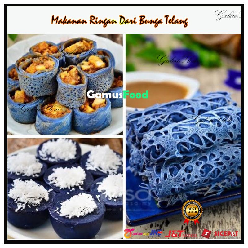 

PEWARNA MAKANAN ALAMI DARI BUNGA TELANG