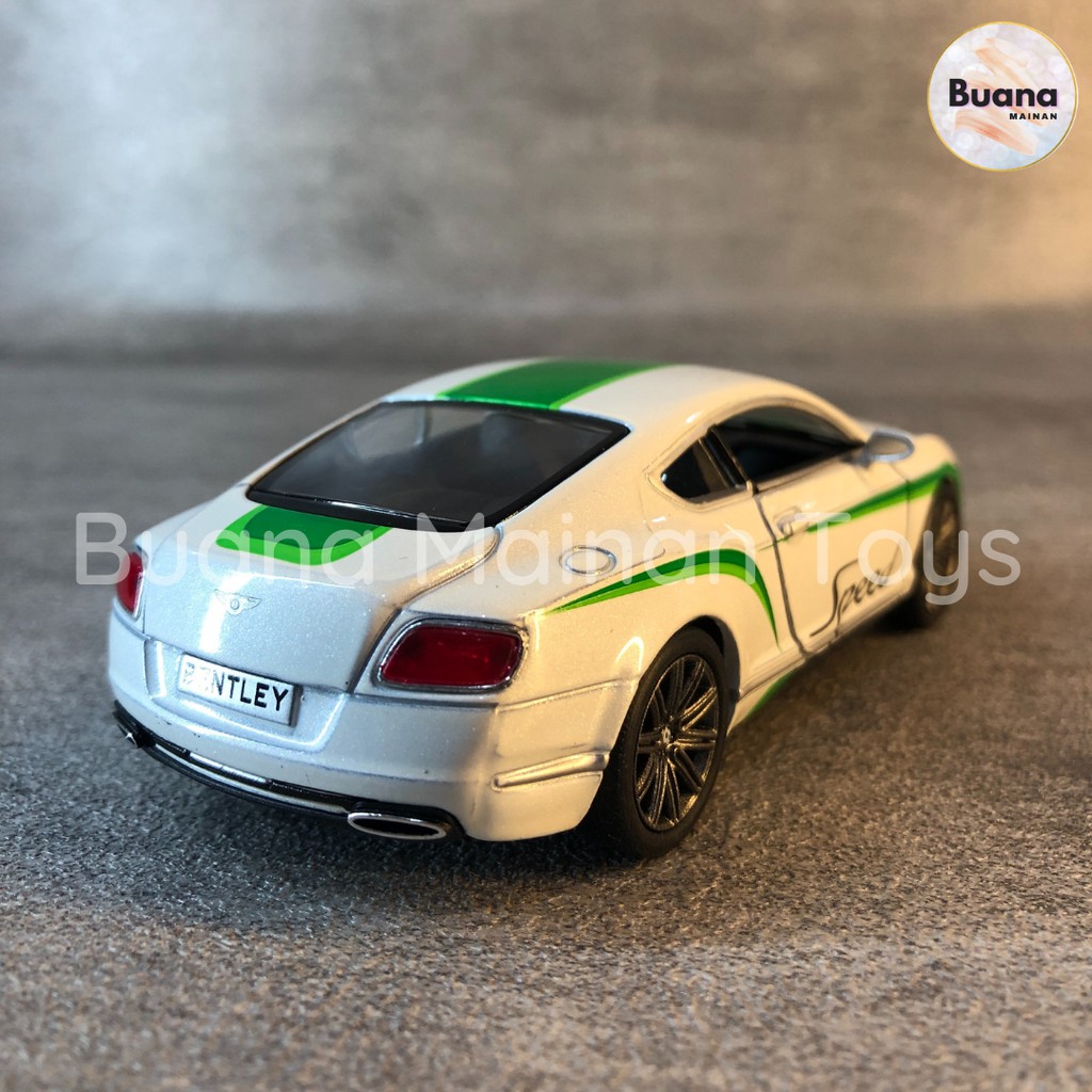 DIECAST KINSMART 2012 BENTLEY CONTINENTAL GT SPEED MOBILAN ANAK Miniatur Sport Car Hobi Koleksi