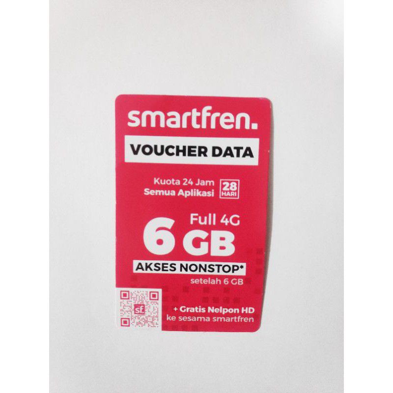 voucher smartfren 6gb unlimited new