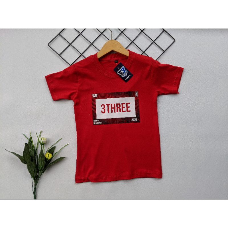 Kaos Distro Anak Laki-laki Original Thirty Three Cotton 30s