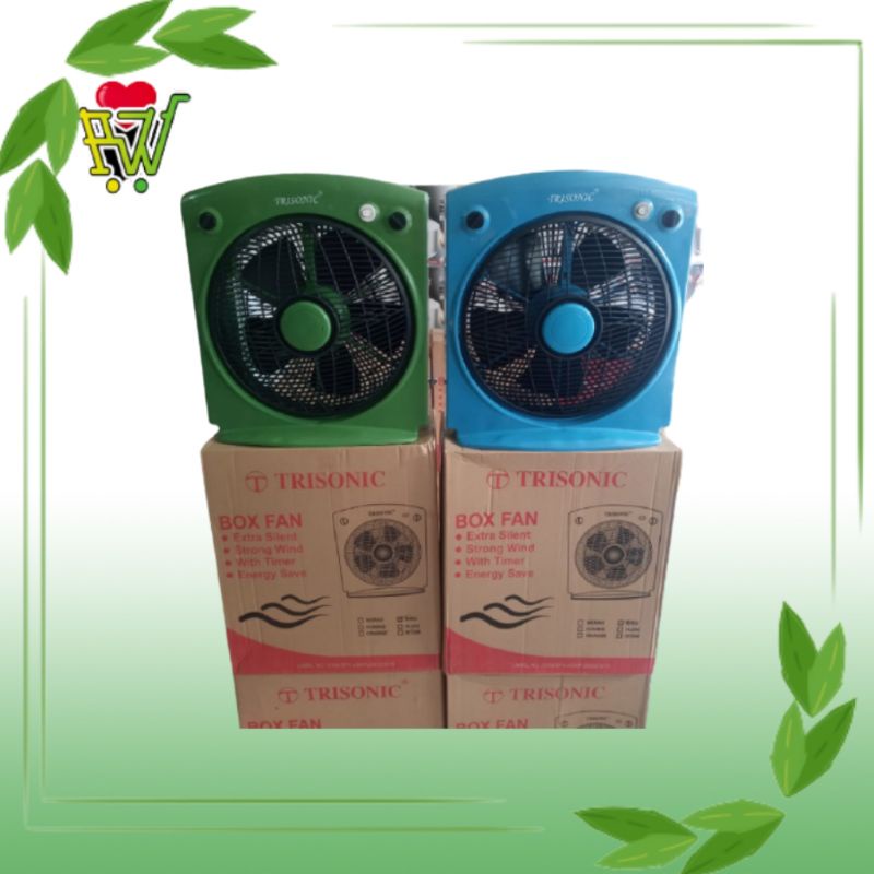 TRISONIC BOX FAN 12 Inch / KIPAS ANGIN