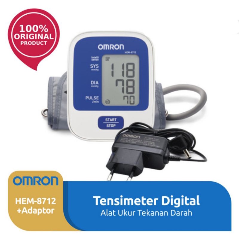 Tensimeter Digital Omron 8712 Tensimeter Omron 8712 + adaptor