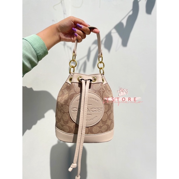 New Ch Drawstring Bucket Shoulderbag