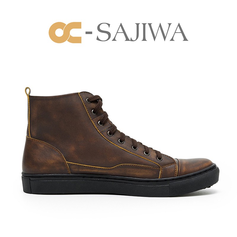 SEPATU SNEAKERS KULIT ORIGINAL OC-SAJIWA BROSH UPP