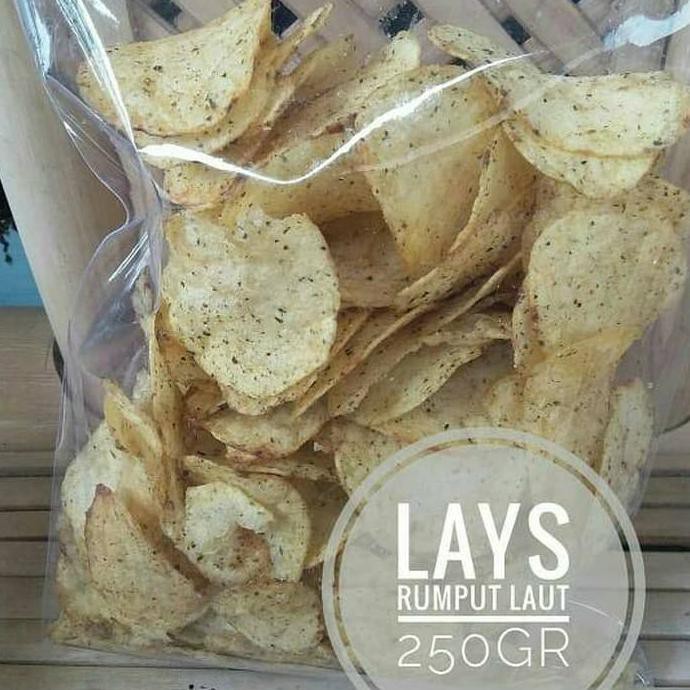 

Snack Kiloan Lays Rumput Laut @250Gr Asli!