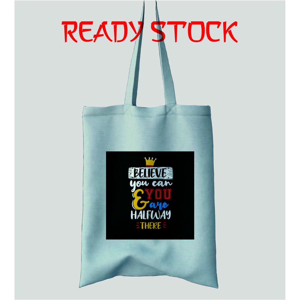 Totebag Premium - Canvas Drill - Bukan Blacu - Tas Fashion Wanita -  RS01