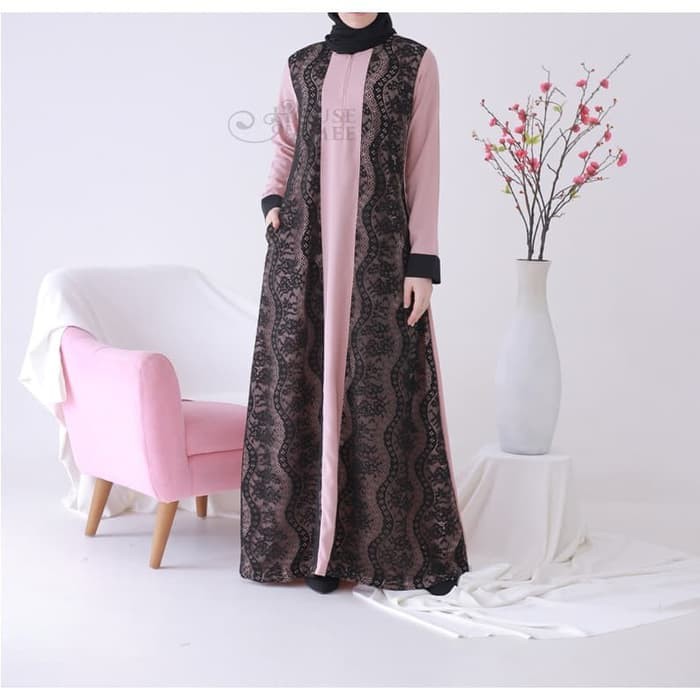 Dijual New Marrakesh Dress Dusty Pink ( House of Amee ) - XS terbaik