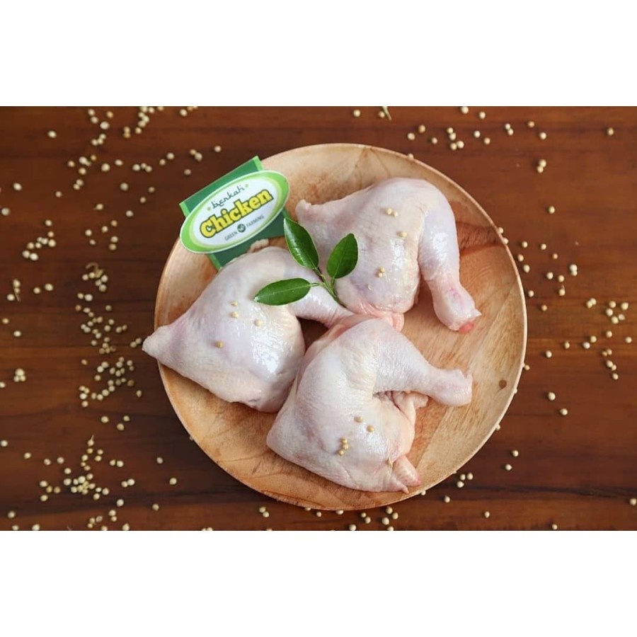

Ayam Paha Utuh Isi 6 (1000-1100) Gram Organik, Rendah Lemak - Probiotik Berkah Chicken