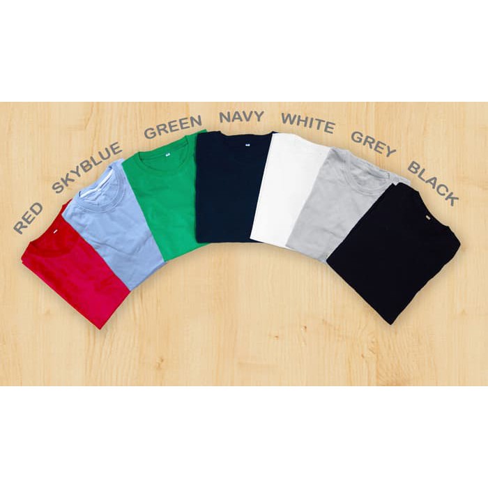 (10pcs @24)Kaos Polos Premium Wanita - HighQuality - Cotton Combed 30s
