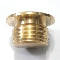 Plug 1/2inci KUNINGAN Drat Luar / Tutup Drat Luar 1/2inch