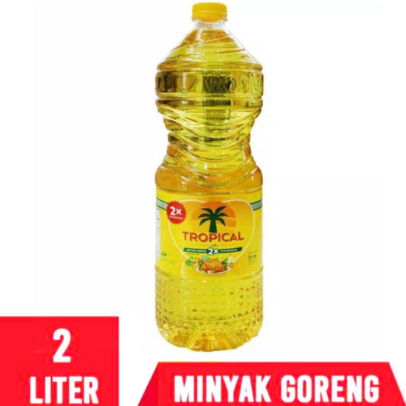 

MINYAK GORENG TROPICAL BOTOL 2L/ECERAN 2LITER