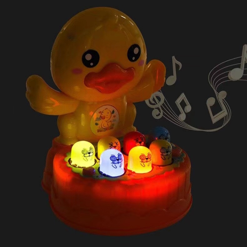 [FUNNY]Mainan Pukul Tikus Bebek Dan Pig Dengan Lampu Dan Music / Whack A Mole