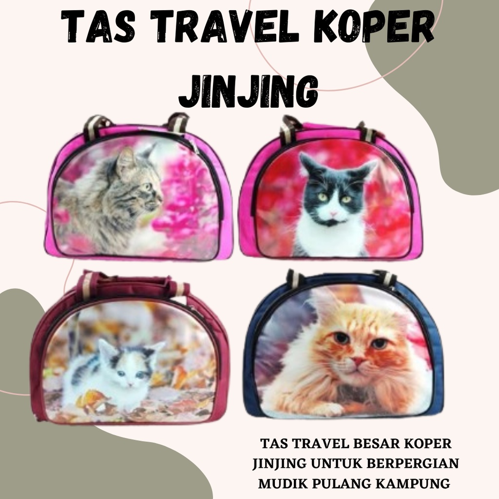 PENTING!! TAS TRAVEL TAS KOPER TAS JINJING UKURAN JUMBO BERPERGIAN MUDIK BAHAN TEBAL 2 RUANG