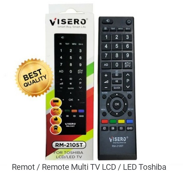 REMOT TV LED/LCD TOSHIBA (RM 2105T)