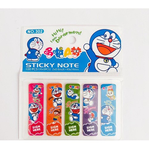 Senada Victory Sticky Note Karakter Pembatas Buku