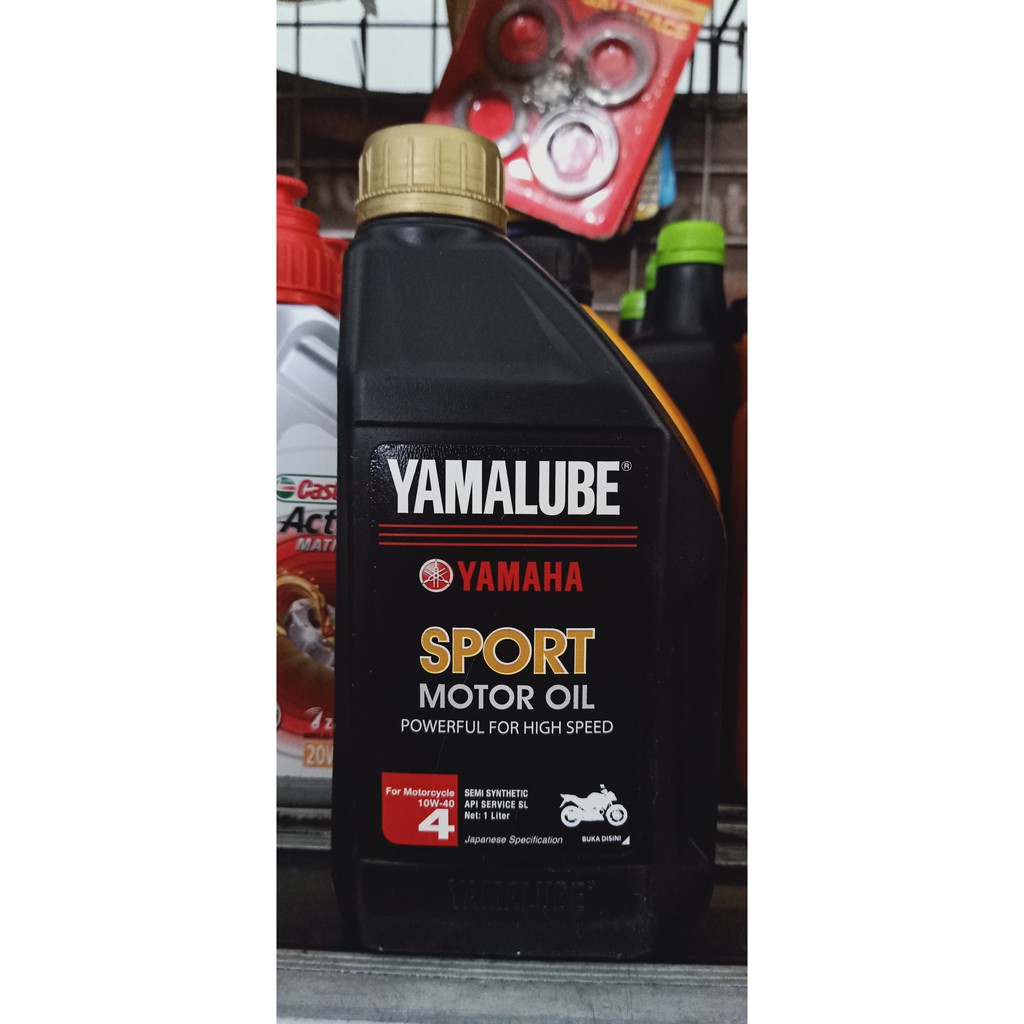 [4TAK] - YAMALUBE SPORT YAMAHA MOTOR OIL - 10W40 - 1 liter - OLI MESIN 4 TAK