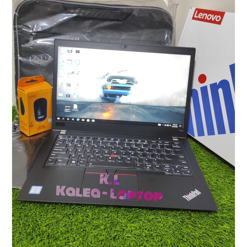 Laptop LENOVO THINKPAD T480 I T480s CORE i5 GEN 8 RAM8 SSD256 MURAH SUPER MULUS