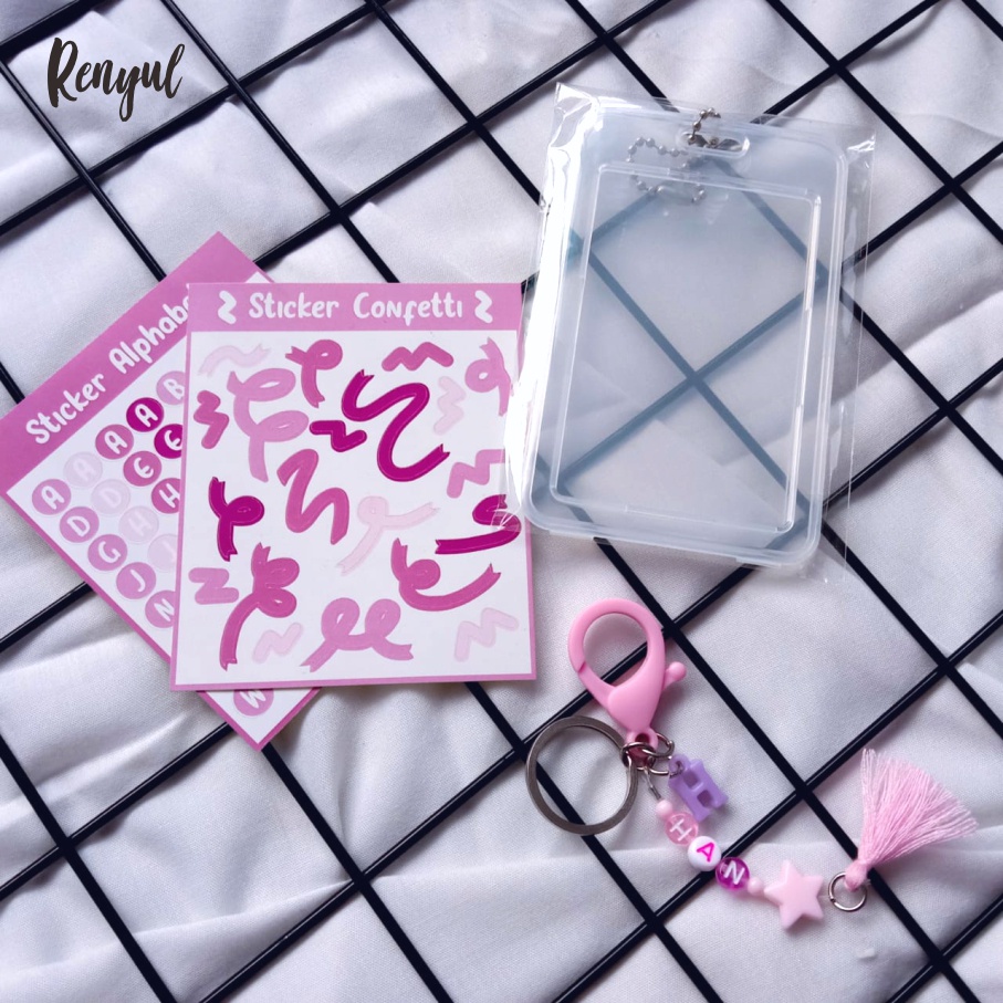 [TULIS NAMA GANTUNGAN DI CATATAN] Photocard Holder Case photocard kpop