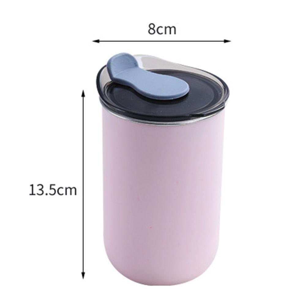 Solighter 300ml Botol Air Minum Cangkir Bir Air Teh Stainless Steel Anti Bocor