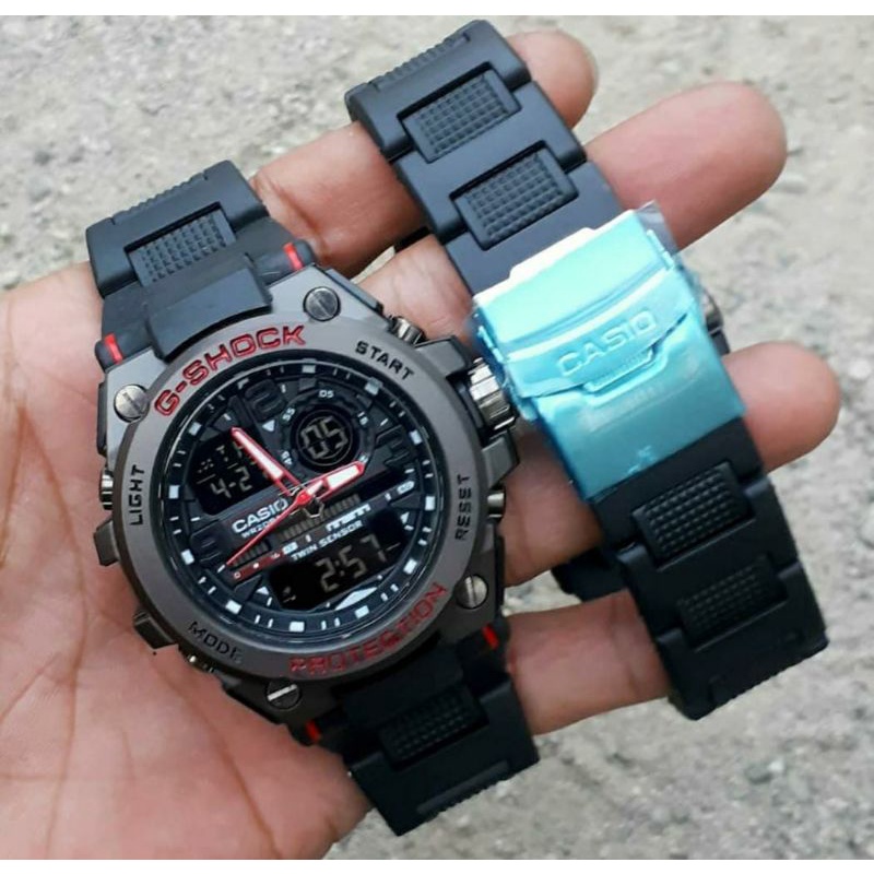 Jam Tangan Gst8600 Jam Tangan_G_Shock_8600 GLS8600 Jam Tangan Rubber Rantai Mika Anti Air