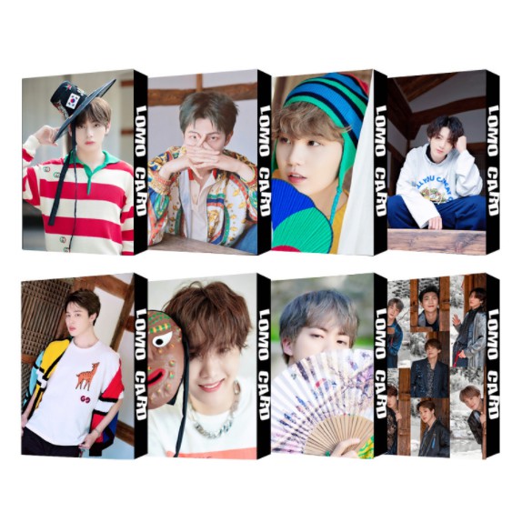 BLSM BTS kartu lomo card set 30 pcs love yourself summer bangtan boys kpop bt21